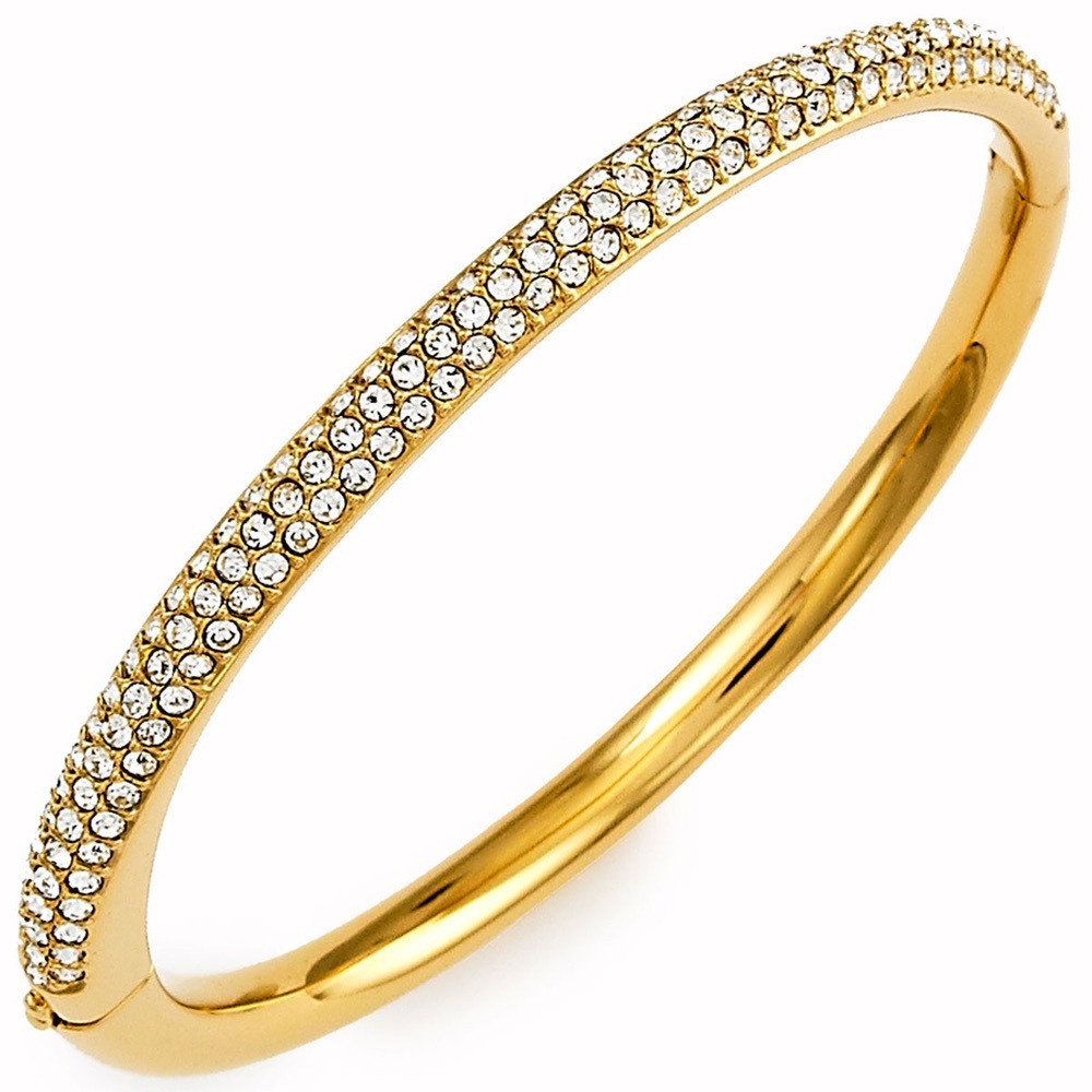 Nadri Bombe Pavé Diamond Bangle